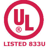 UL listing mark shown on the original Beckson catalog