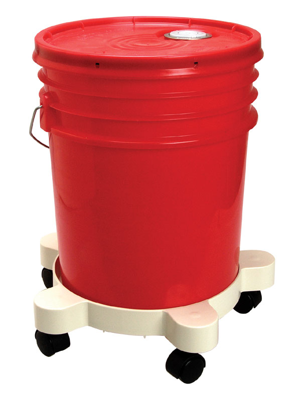Lil' Dolly shown with a pail