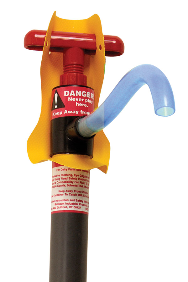 Dairy chemical pump
